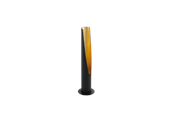 Lampen - EGLO BARBOTTO Tischleuchte, schwarz, gold - 97583