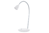 Lampen - EGLO DURENGO Tischleuchte, weiss, chrom - 93078