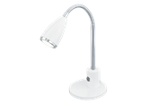 Lampen - EGLO FOX Tischleuchte, weiss, chrom - 92872