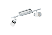 Lampen - EGLO DAVIDA Spot, chrom, weiss - 92085