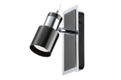 Lampen - EGLO DAVIDA 1 Spot, nickel-nero - 30832