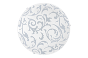Lampen - EGLO SCALEA 1 Wand- / Deckenleuchte, weiss m.Dekor - 90043