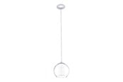 Lampen - EGLO BOLSANO Hängeleuchte, weiss, klar - 92761