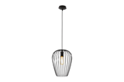 Lampen - EGLO NEWTOWN Hängeleuchte, schwarz - 49472