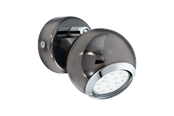 Lampen - EGLO BIMEDA Spot, nickel-nero, chrom - 31005