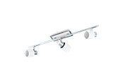 Lampen - EGLO DAVIDA Spot, chrom, weiss - 92086