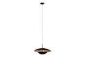 Lampen - EGLO NUVANO Hängeleuchte, braun, gold - 95755