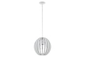 Lampen - EGLO COSSANO Hängeleuchte - weiss/weiss - 94438