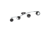 Lampen - EGLO BIMEDA Spot, nickel-nero, chrom - 31008
