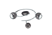 Lampen - EGLO BIMEDA Spot, nickel-nero, chrom - 31007