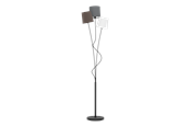 Lampen - EGLO MARONDA Stehleuchte, anthrazit, weiss, braun - 94995