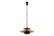 Lampen - EGLO BRENDA Hängeleuchte, schwarz, kupfer - 31666