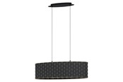 Lampen - EGLO MARASALES Hängeleuchte, schwarz, messing - 99613
