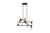 Lampen - EGLO MEZZANA Hängeleuchte, schwarz - 98909