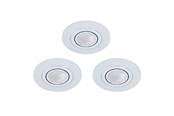 Lampen - EGLO AREITIO Einbauleuchte, alu-gebürstet - 98639