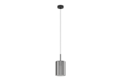 Lampen - EGLO CADAQUES 1 Hängeleuchte, schwarz-transparent - 98585