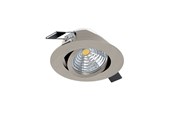Lampen - EGLO SALICETO Einbauleuchte, nickel-matt - 98307