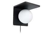 Lampen - EGLO CIGLIE Wandleuchte - schwarz/weiss - 98265