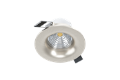 Lampen - EGLO SALICETO Einbauleuchte, nickel-matt - 98244