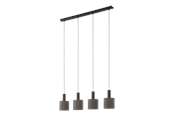 Lampen - EGLO CONCESSA 1 Hängeleuchte, cappuccino, gold - 97685