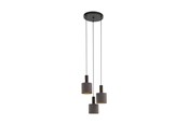 Lampen - EGLO CONCESSA 1 Hängeleuchte, cappuccino, gold - 97684