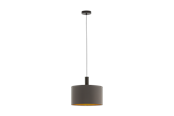 Lampen - EGLO CONCESSA 1 Hängeleuchte, cappuccino, gold - 97682