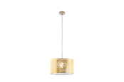 Lampen - EGLO VISERBELLA Hängeleuchte, gold - 97643