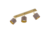 Lampen - EGLO VALBIANO Spot, cappuccino, gold - 97538
