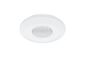 Lampen - EGLO CAPASSO-C Wand- / Deckenleuchte, weiss, chrom - 96821