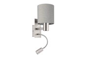 Lampen - EGLO PASTERI Wandleuchte, anthrazit-braun - 96481
