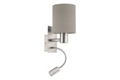 Lampen - EGLO PASTERI Wandleuchte, taupe - 96478