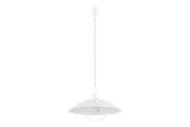 Lampen - EGLO ALVEZ Hängeleuchte, weiss, klar - 96474