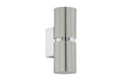 Lampen - EGLO PASSA Wandleuchte, nickel-matt, chrom - 96261