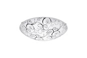 Lampen - EGLO MARGITTA 1 Wand- / Deckenleuchte, weiss, schwarz, klar - 96117