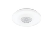 Lampen - EGLO CAPASSO 1 Wand- / Deckenleuchte, weiss, chrom - 96026