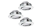 Lampen - EGLO PINEDA Einbauleuchte, chrom - 95852