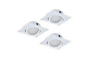 Lampen - EGLO PINEDA Einbauleuchte - weiss - 95844
