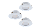 Lampen - EGLO PINEDA Einbauleuchte, weiss - 95821