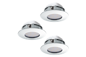 Lampen - EGLO PINEDA Einbauleuchte, chrom - 95822