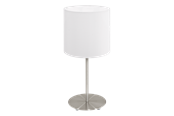 Lampen - EGLO PASTERI Tischleuchte, weiss - 95725