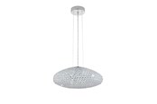 Lampen - EGLO CLEMENTE Hängeleuchte - chrom/klar - 95287