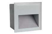 Lampen - EGLO ZIMBA-LED Einbauleuchte, silber - 95235
