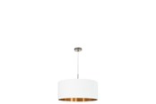 Lampen - EGLO PASTERI Hängeleuchte, weiss, kupfer - 95045