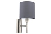 Lampen - EGLO PASTERI Wandleuchte, grau - 94926