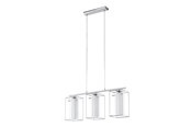 Lampen - EGLO LONCINO 1 Hängeleuchte, klar, weiss - 94378
