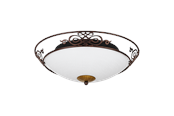 Lampen - EGLO MESTRE Wand- / Deckenleuchte, beige - 86712