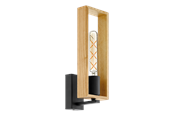 Lampen - EGLO LITTLETON Wandleuchte, braun - 44055