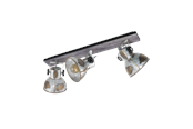 Lampen - EGLO BARNSTAPLE Spot, used look Zink (3 Spots) - 49652