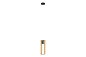 Lampen - EGLO LITTLETON Hängeleuchte, braun - 44051