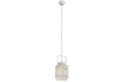 Lampen - EGLO TALBOT Hängeleuchte, grau - 49205
